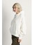 Sprt Phoenix Oversize Kadın Beyaz Sweatshirt Çok Geniş Kalıp 4