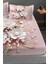 %100 Pamuk Lastikli Çarşaf Özel Tasarım 5d Dijital 60 Tel Pink Pearls 2