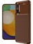 Oppo A38 Kılıf Auto Focus Karbon Kapak - Kahverengi - ASBTC3989-7854 1