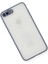 iPhone 7 Plus Kılıf Montreal Silikon Kapak - Gri 2