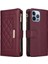 IPhone 13 Için Flip Case Pro Max Kayış Kart Yuvaları Cüzdan Darbeye (Yurt Dışından) 4