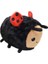Gülümseme Yüz ve Kırmızı Kanatlar Ladybird Peluş Yumuşak Oyuncak Yastığı ile Sevimli Lady Bug Dolgulu Hayvan (Yurt Dışından) 4