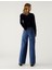 Wide Leg Jean Pantolon 4