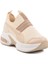Bej Anorak Taşlı Kadın Sneaker 702307 Z 3