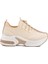 Bej Tekstil Kadın Günlük Ayakkabı 702322 Z 1