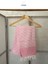 Sultan 100*180 Pembe Renk Beyaz Çizgili %100 Pamuk Çok Amaçlı Peştemal (Banyo,plaj,hamam Vb) 1