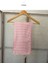 Sultan 100*180 Pembe Renk Beyaz Çizgili %100 Pamuk Çok Amaçlı Peştemal (Banyo,plaj,hamam Vb) 2