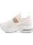 Beyaz Anorak Taşlı Kadın Sneaker 702307 Z 2