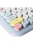 Mavi Geezer Zero Kablosuz Q Klavye Mouse Seti Mavi SMK-648 3