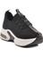 Siyah Beyaz Anorak Kadın Sneaker 702322 Z 3