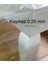 Ince Kristal Şeffaf Naylon Muşamba Pvc 0,20 mm Kalın Masa Örtüsü Koruyucu Silinebilir 1