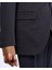 Italyan Stil Ceket Yelek Pantolon Takım Elbise Siyah T8614 5