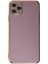 iPhone 11 Pro Max Kılıf Volet Silikon - Mor 2