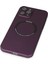 iPhone 12 Pro Max Kılıf Jack Magneticsafe Lens Silikon - Mürdüm 5