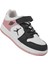 Haykat Siyah-Pembe Cırtlı Ortopedik Sneakers Kız Çocuk Spor Ayakkabı 3