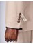 İtalyan stil slim fit mono yaka ceket pantolon takım elbise camel T11545 4