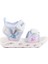 Mavi Cırtlı Işıklı Kız Bebek Sandalet 018129 B 1