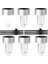 PM-26960 Metal Gövdeli Dc 5V Beyaz Solar Balkon-Havuz-Bahçe Lambası (6'lı Paket) 1