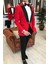 İtalyan Kesim Ceket Pantolon Gömlek Kırmızı Damatlık Set T3561 1