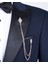 Italyan Kesim Slim Fit Sivri Yaka Ceket Pantolon Damatlık Set Lacivert T9191 5