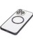 Joko iPhone 14 Pro Max Kılıf Metal Bumper Magneticsafe Kapak - Derin Mor 4