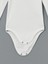 Lcw Baby Ekru Bisiklet Yaka Uzun Kollu Kız Bebek Çıtçıtlı Bodysuit 2'li 5