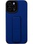 iPhone 12 Pro Max Kılıf Mega Standlı Silikon - Mavi 1