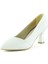 Laura Beyaz Zarif Gelinlik Sivri Burun Topuklu Ayakkabı 2