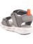 Füme Cırtlı Işıklı Kız Bebek Sandalet 018127 B 4