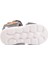 Füme Cırtlı Işıklı Kız Bebek Sandalet 018127 B 5
