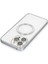 Joko iPhone 15 Pro Max Kılıf Metal Bumper Magneticsafe Kapak - Gri 3
