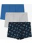 Lcw Kids Lacivert Penye Erkek Çocuk Boxer 3'lü 1