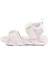 Beyaz Cırtlı Işıklı Kız Çocuk Sandalet 018129 P 2