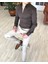İtalyan Stil Slim Fit Dik Yaka Saten Erkek Gömlek Kahverengi T4753 1