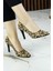 Gowa Leopar Desenli Stiletto 1