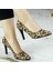Gowa Leopar Desenli Stiletto 5