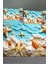 %100 Pamuk Lastikli Çarşaf Özel Tasarım 5d Dijital 60 Tel Sea Of Dreams 4