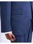 Italyan Stil Slim Fit Erkek Ceket Yelek Pantolon Takım Elbise Lacivert T13466 4