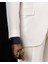 Italyan Stil Slim Fit Ceket Pantolon Takım Elbise Ekru T14158 4