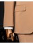 Italyan Stil Slim Fit Ceket Pantalon Takım Elbise Camel T14000 4
