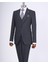 Italyan Stil Ceket Yelek Pantolon Takım Elbise Antrasit T12804 4