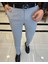 İtalyan Stil Slim Fit Erkek Kumaş Pantolon Gri T4254 1
