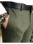Italyan Stil Slim Fit Erkek Kumaş Pantolon Yeşil T6533 3