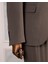 Italyan Stil Slim Fit Ceket Yelek Pantolon Takım Elbise Kahverengi T14144 4