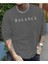 Balance Baskılı Oversize Unısex Tshirt -%100 Pamuk Kumaş- Caglisa 1