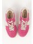 Emilia Hakiki Süet Fuşya Renkkadın Spor Ayakkabı 2