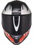 M-910 Starline Mat Siyah-Kırmızı Güneş Vizörlü Kask (Siyah Camlı) 3
