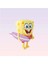 Sünger Bob Kare Pantolon Figürlü Sörf Aparatlı Peluş 20 cm 3