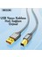 3-Metre Usb-A To Usb-B 2.0 Yazıcı Kablosu Ce Lisanslı Hasır Örgülü Sağlam Kablo 1