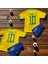 Neymar Brezilya Milli Takım T-Shirt Sarı Halı Saha Forması 1